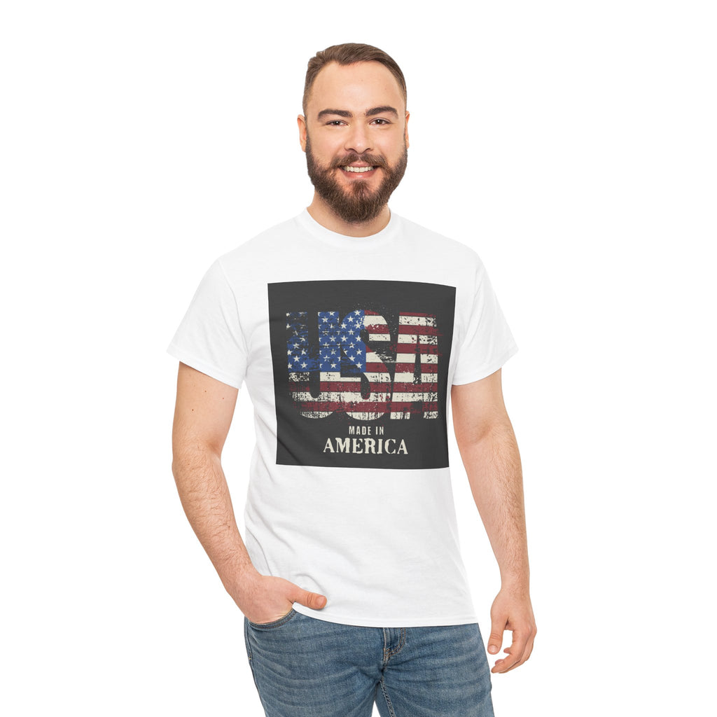 USA Flag 'Made in America' T-Shirt