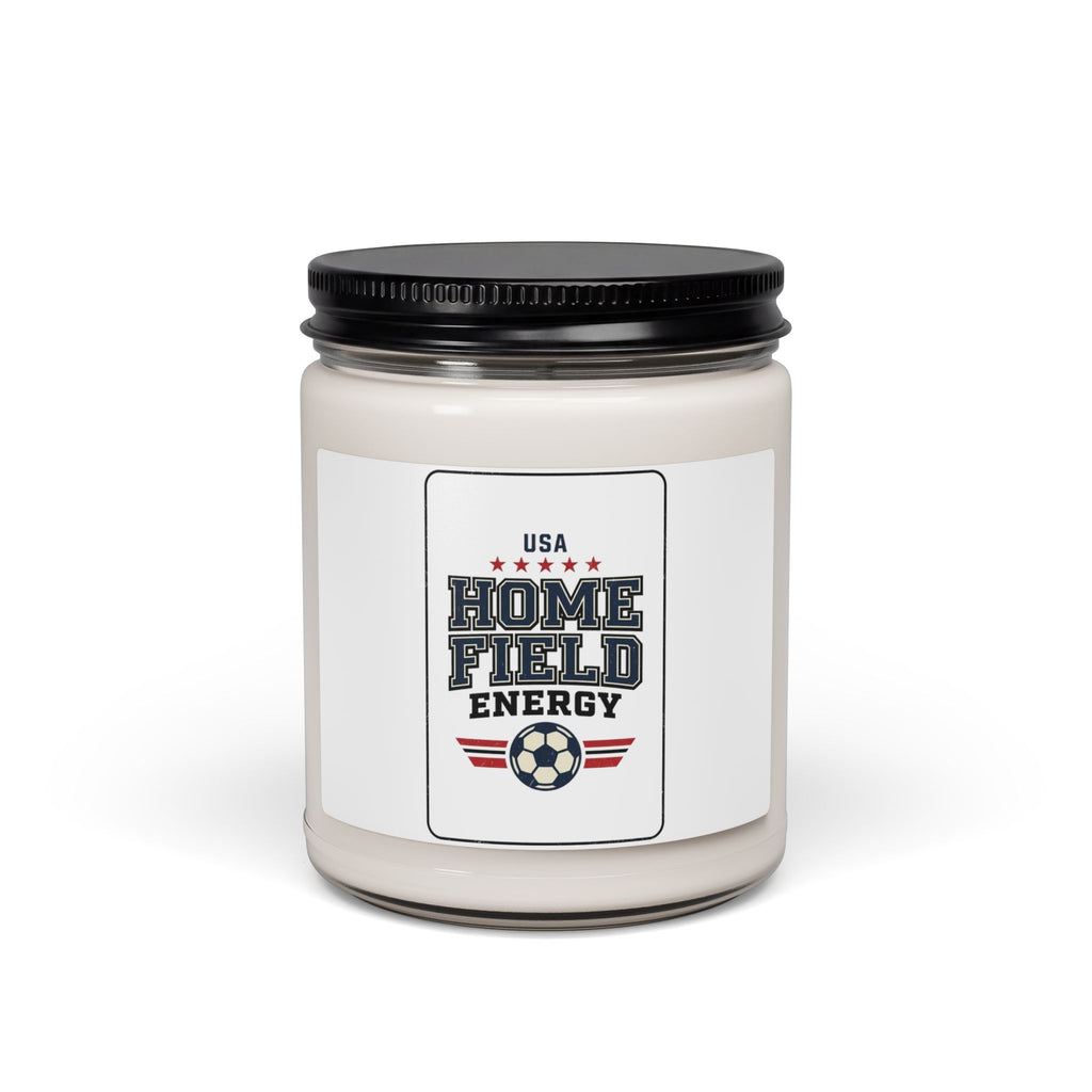 USA Home Field Energy Candle | Soccer Pride Soy Candle, 9oz