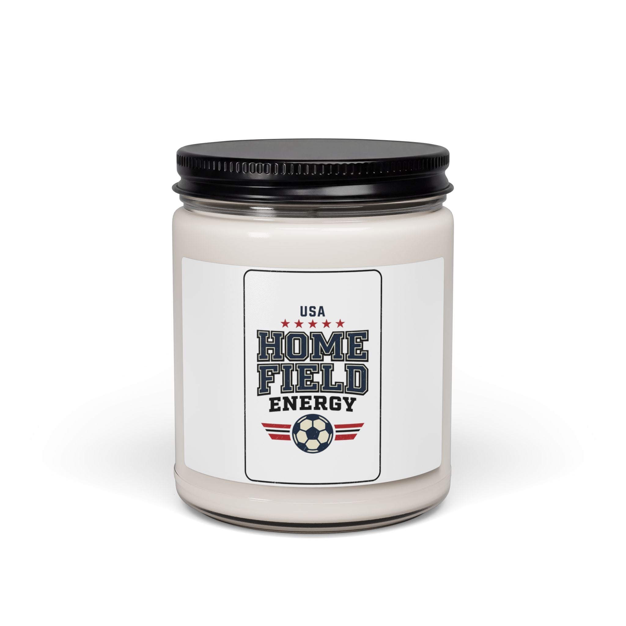USA Home Field Energy Candle | Soccer Pride Soy Candle, 9oz