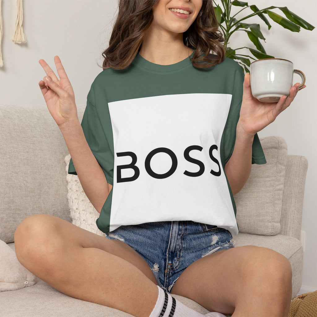 BOSS Graphic T-Shirt — Bold Minimalist Logo Tee for Confident Style