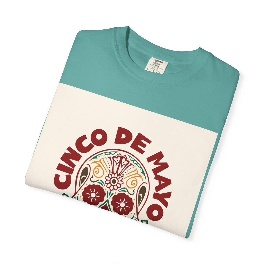 Cinco de Mayo Mexico Sugar Skull T-Shirt