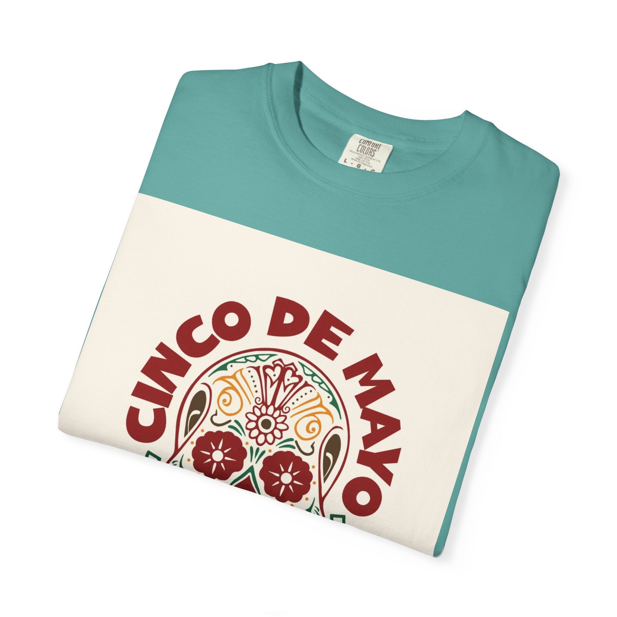 Cinco de Mayo Mexico Sugar Skull T-Shirt