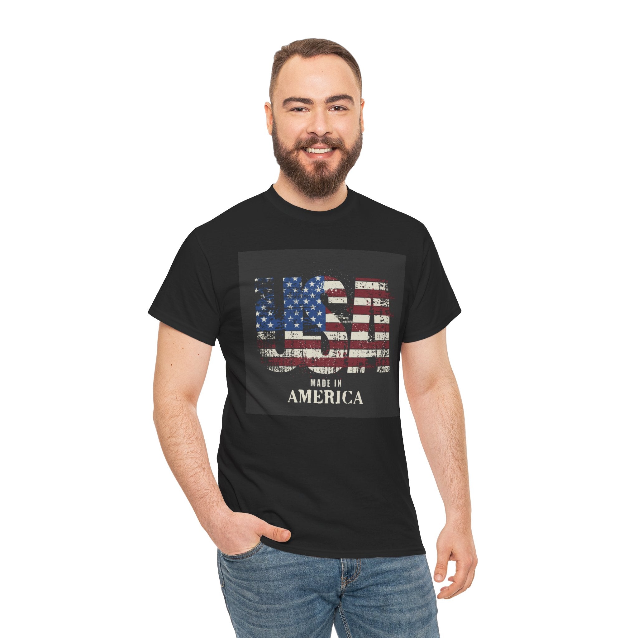 USA Flag 'Made in America' T-Shirt