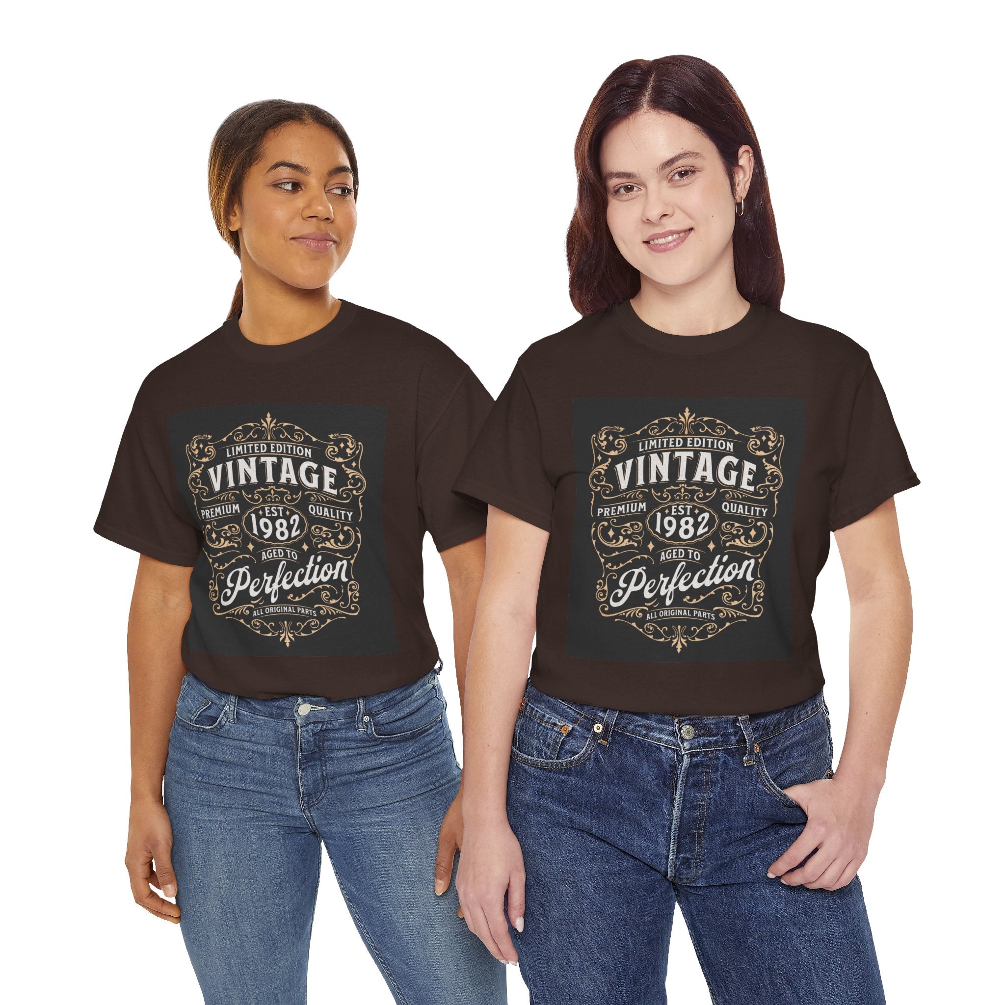 Vintage 1982 T-Shirt – Limited Edition Retro Birthday Gift
