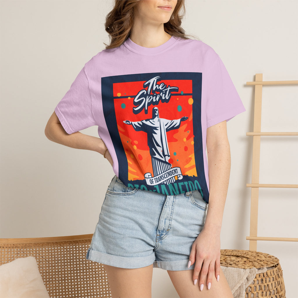 Rio de Janeiro Christ the Redeemer Poster T-Shirt — 'The Spirit' Graphic Tee