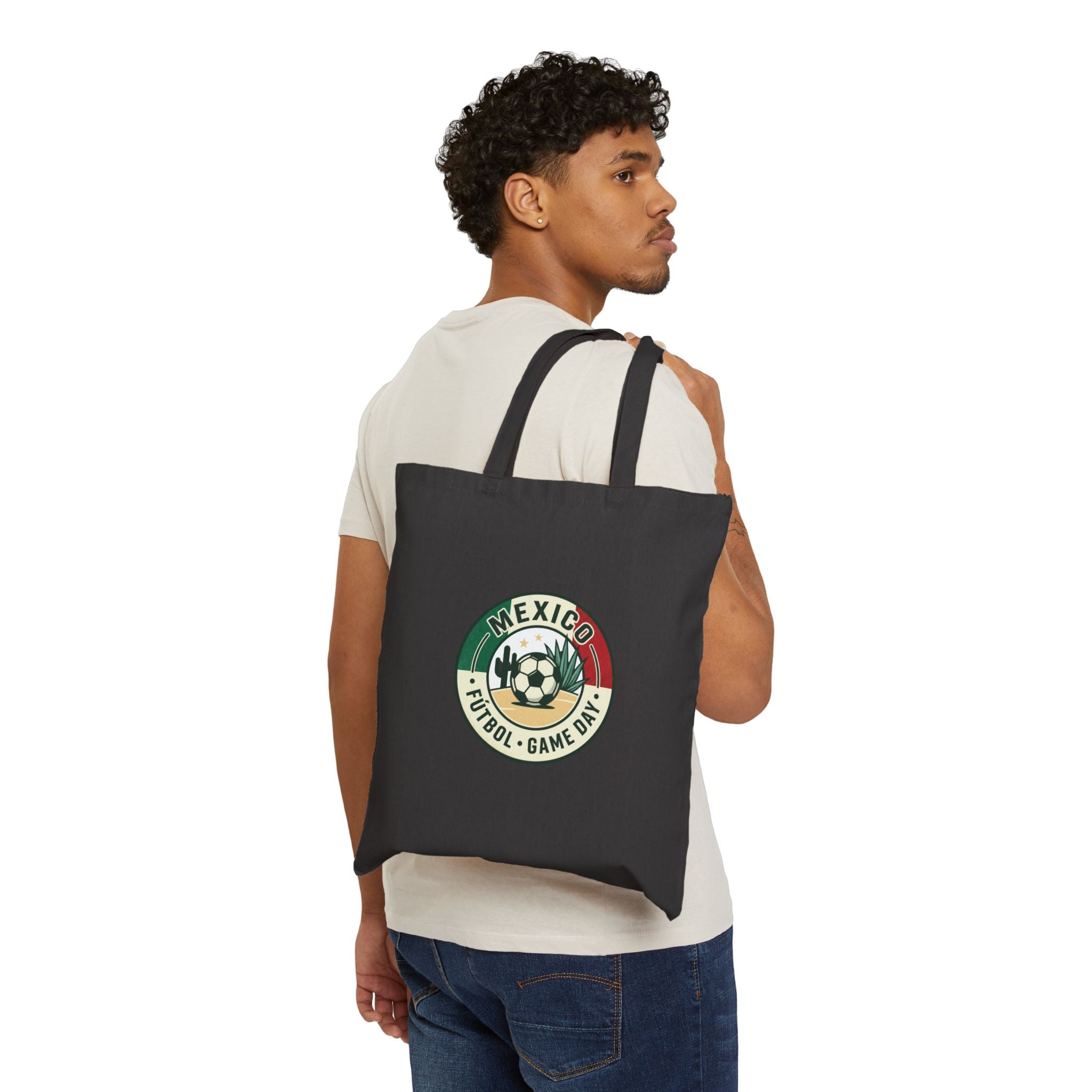 Mexico Futbol Game Day Tote | Soccer Country Pride, Mexican Flag Colors