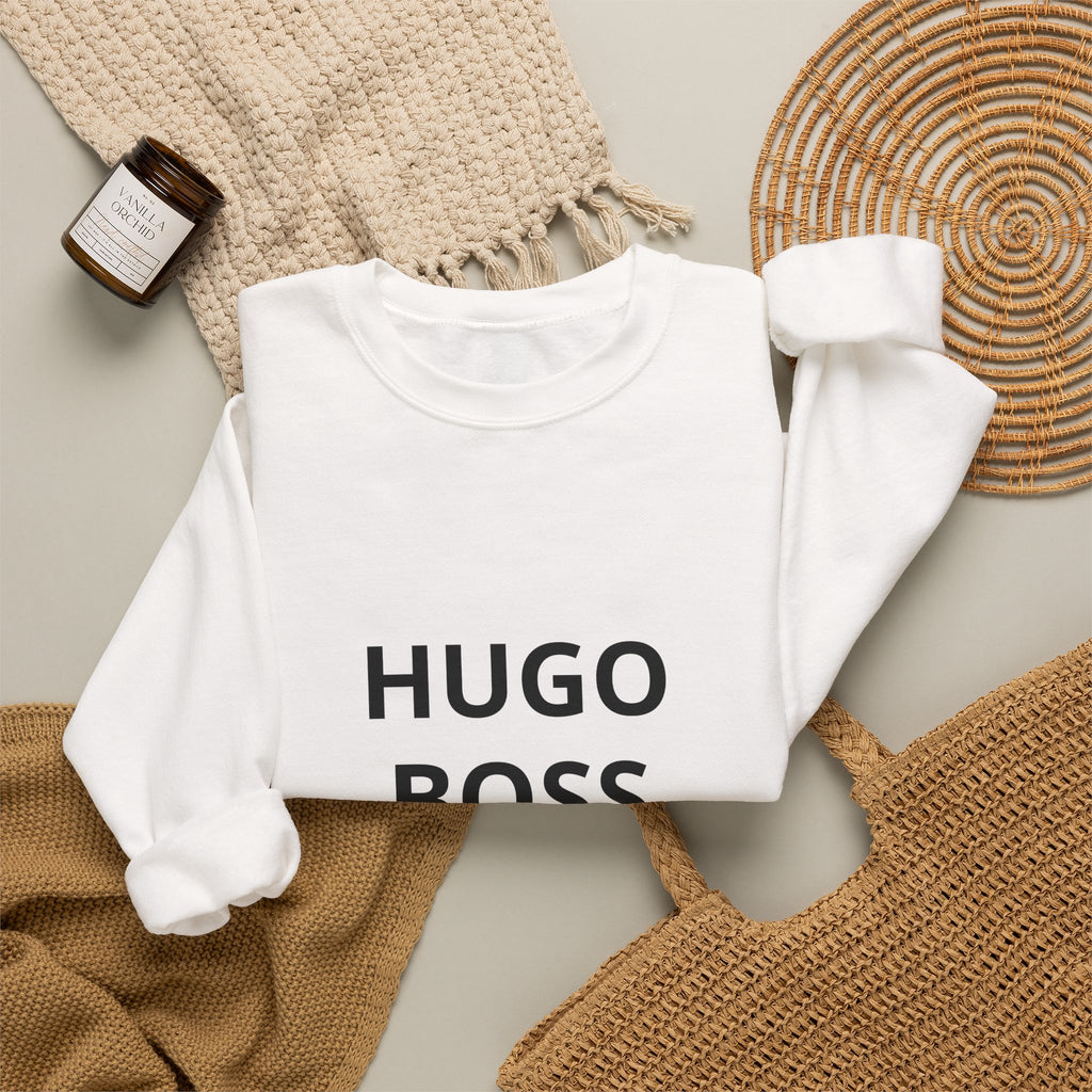 Hugo Boss Crewneck Sweatshirt – Minimal Logo Pullover
