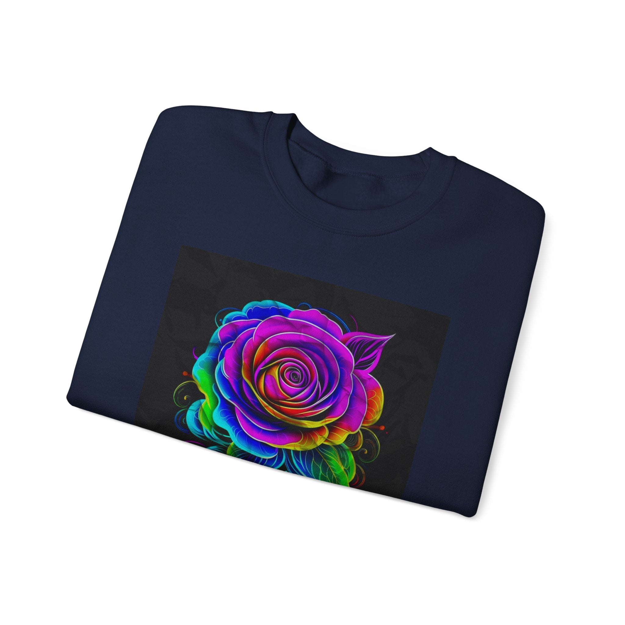 Fluorescent Rose “Fragrant” Crewneck Sweatshirt