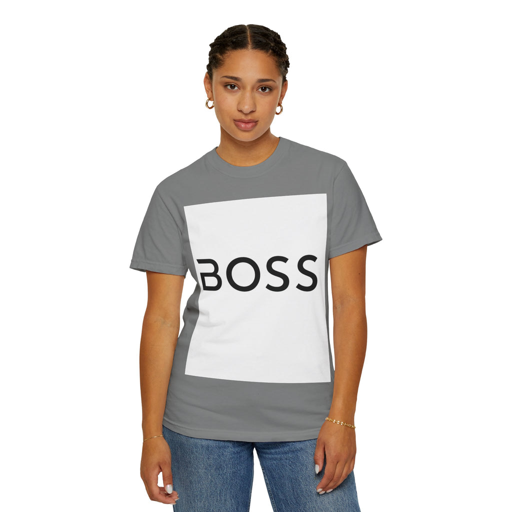 BOSS Graphic T-Shirt — Bold Minimalist Logo Tee for Confident Style