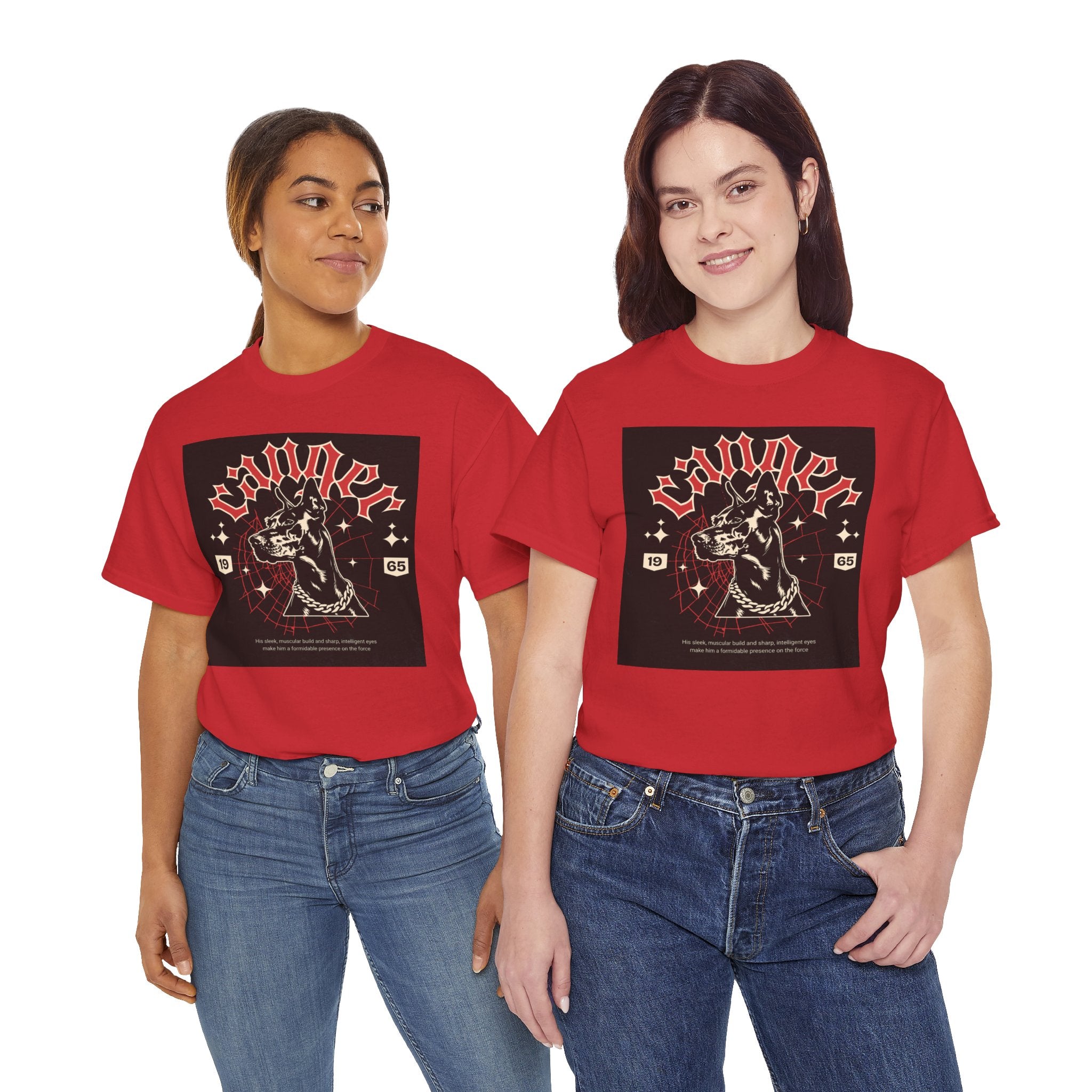 Vintage Gothic Cat Tee — 'Witchery' Retro Occult Graphic T-Shirt
