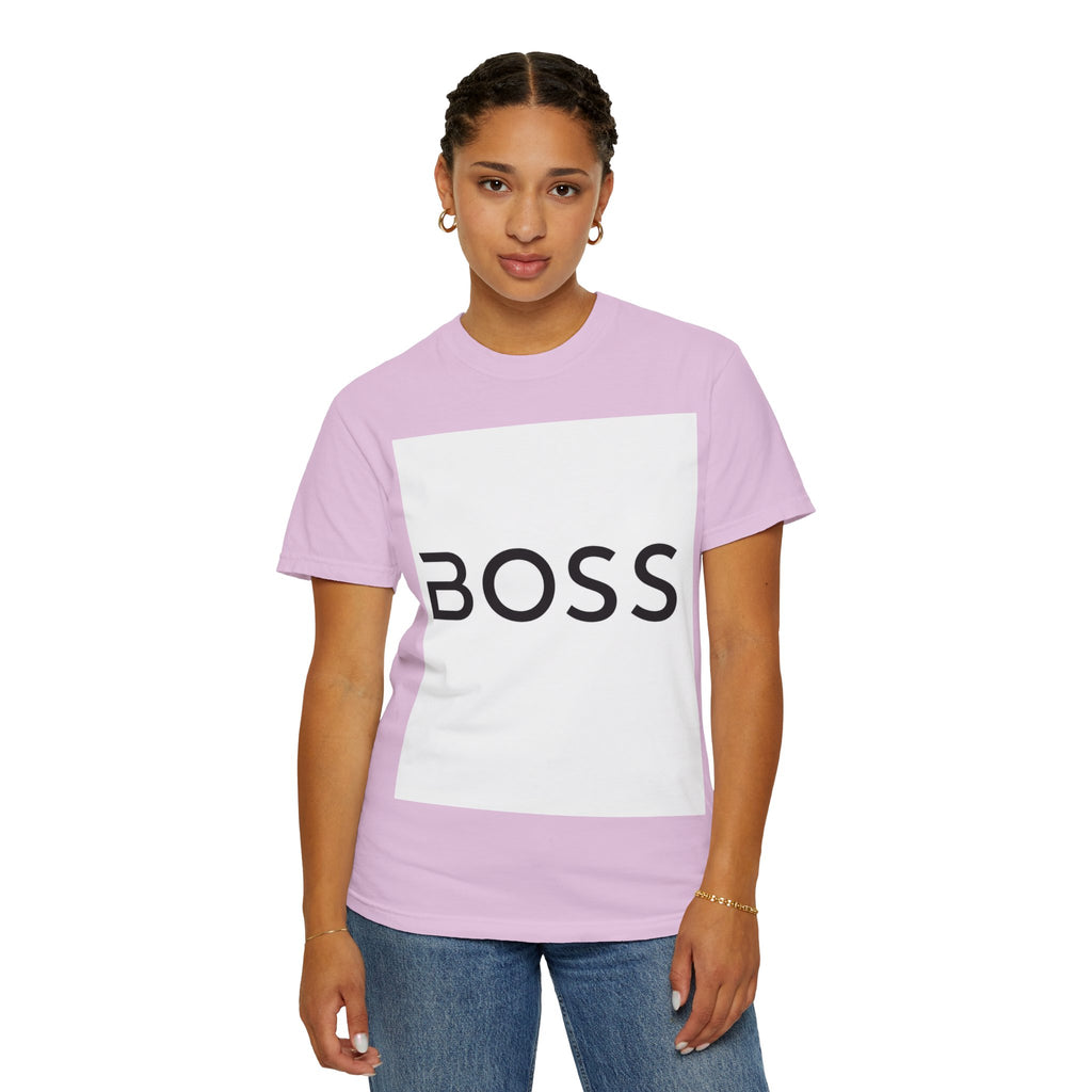 BOSS Graphic T-Shirt — Bold Minimalist Logo Tee for Confident Style