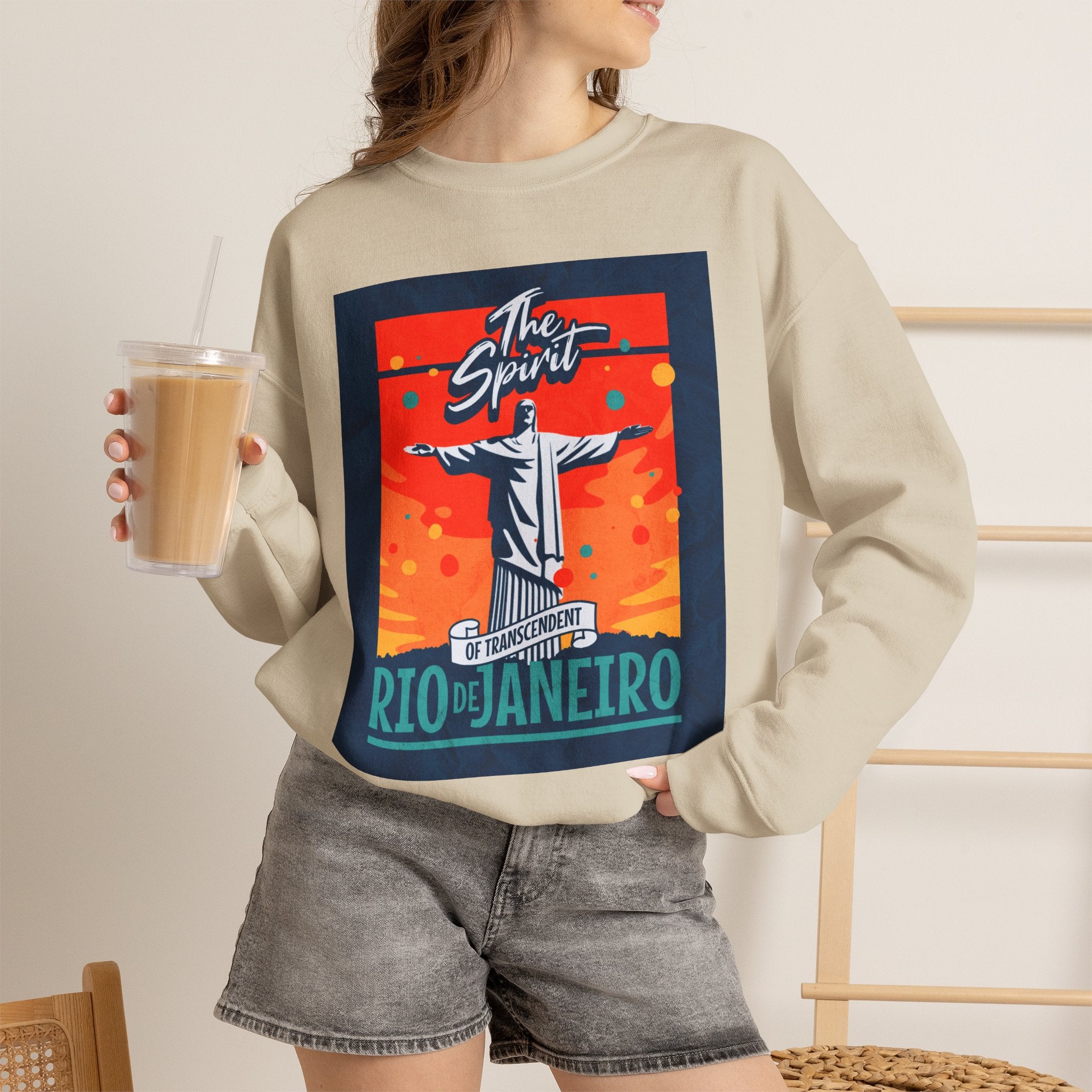 Rio de Janeiro 'The Spirit' Crewneck Sweatshirt