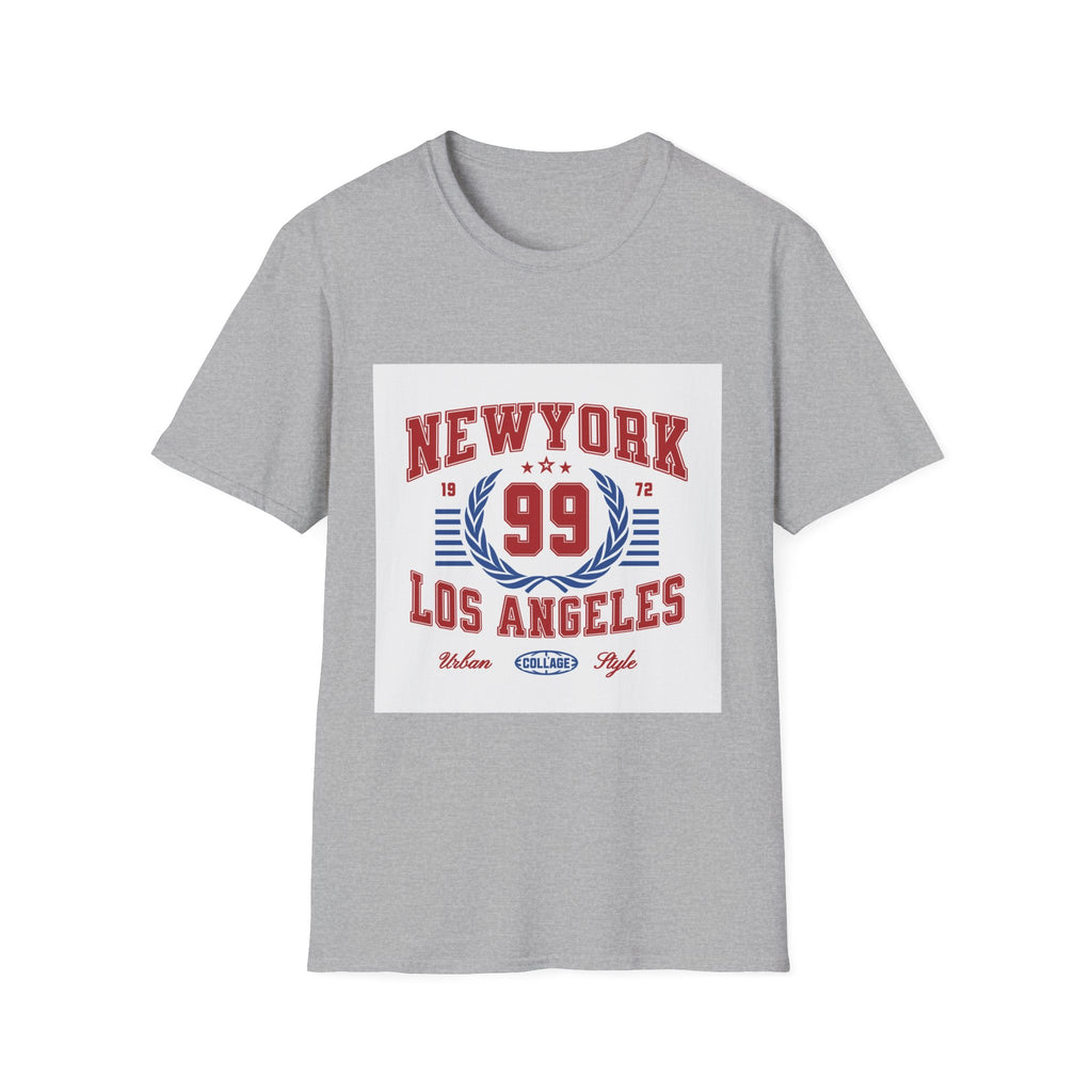 New York 99 Vintage Sports Tee — Collegiate Graphic T-Shirt