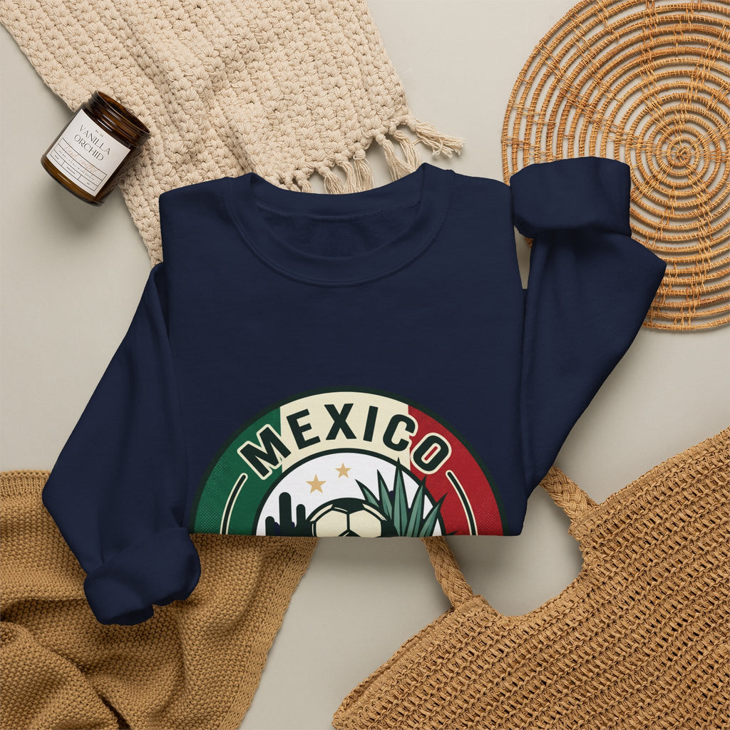 Mexico Futbol Game Day Sweatshirt | Mexico Soccer Pride, National Colors