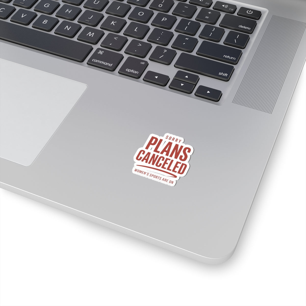 Sorry Plans Canceled Sticker | Women's Sports Fandom, Game Day Support