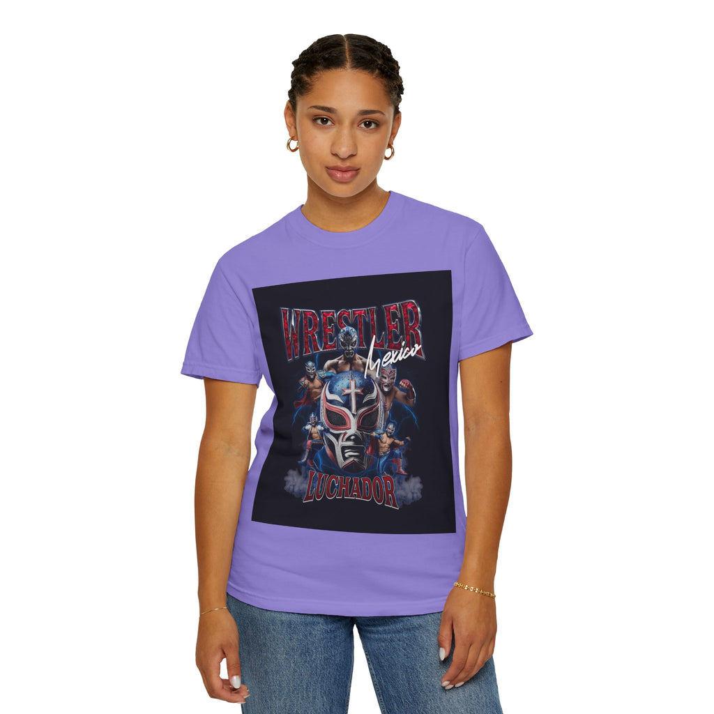 Wrestler Luchador Graphic T-Shirt — Mexican Masked Wrestling Tee