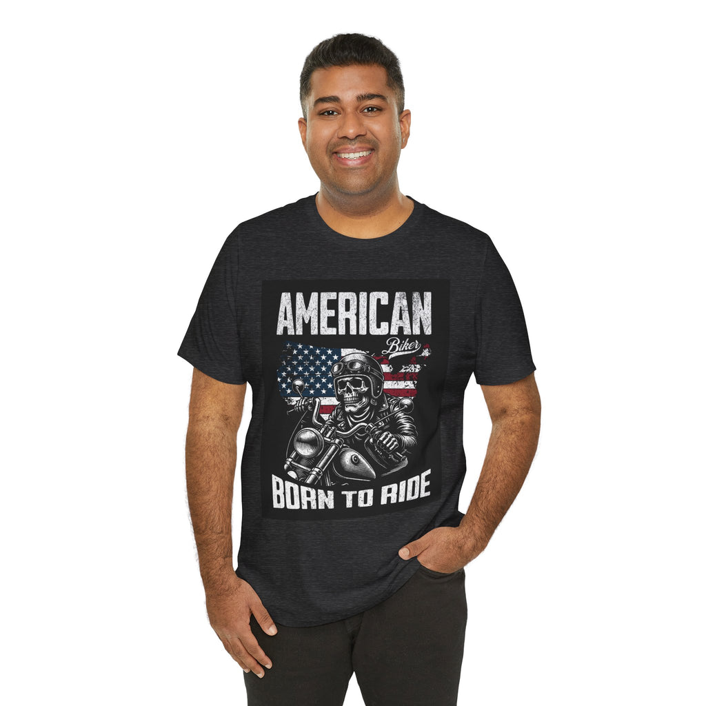 Born to Ride American Biker T-Shirt