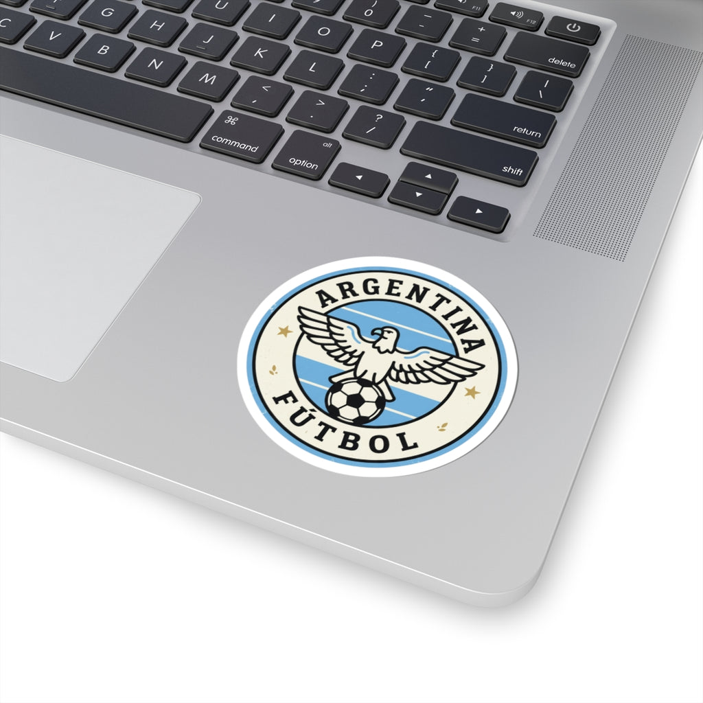 Argentina Fútbol Crest Kiss-Cut Sticker | Soccer Country Pride
