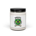 Brasil Futebol Crest Candle, 9oz Soy Candle | Brazil Soccer Pride