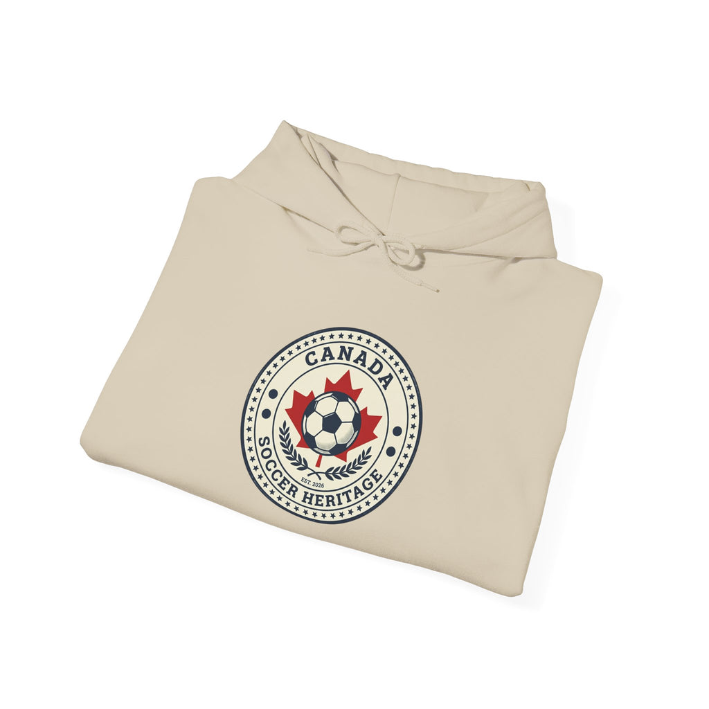 Canada Soccer Crest Hoodie | 2026 Host Country Pride, Retro Athletic