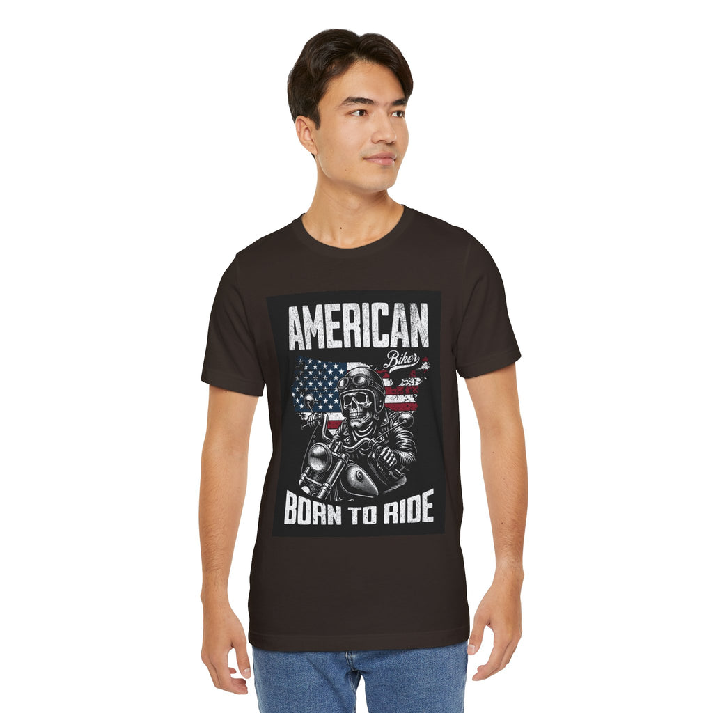 Born to Ride American Biker T-Shirt