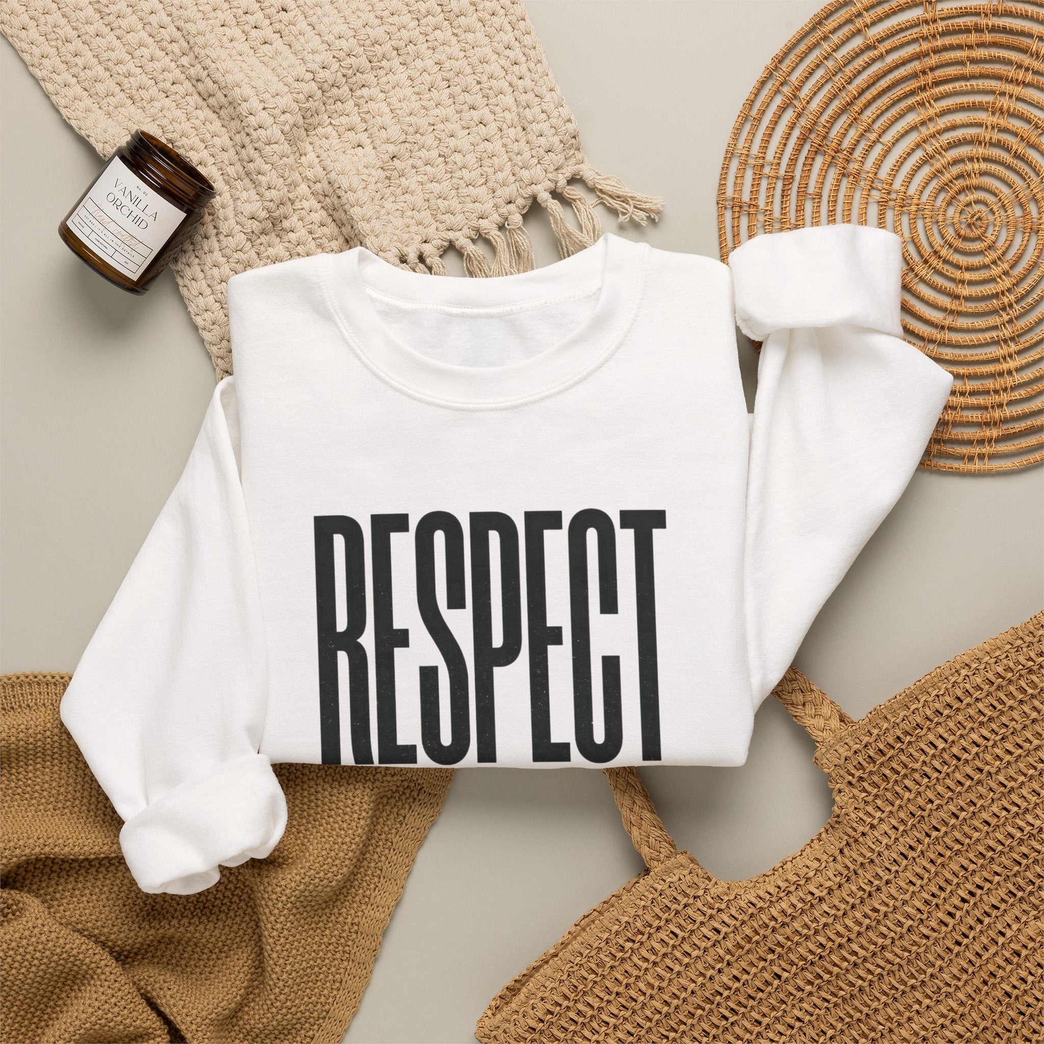 Respect Women Athletes Crewneck Sweatshirt | Women’s Sports Fandom, Athlete Support