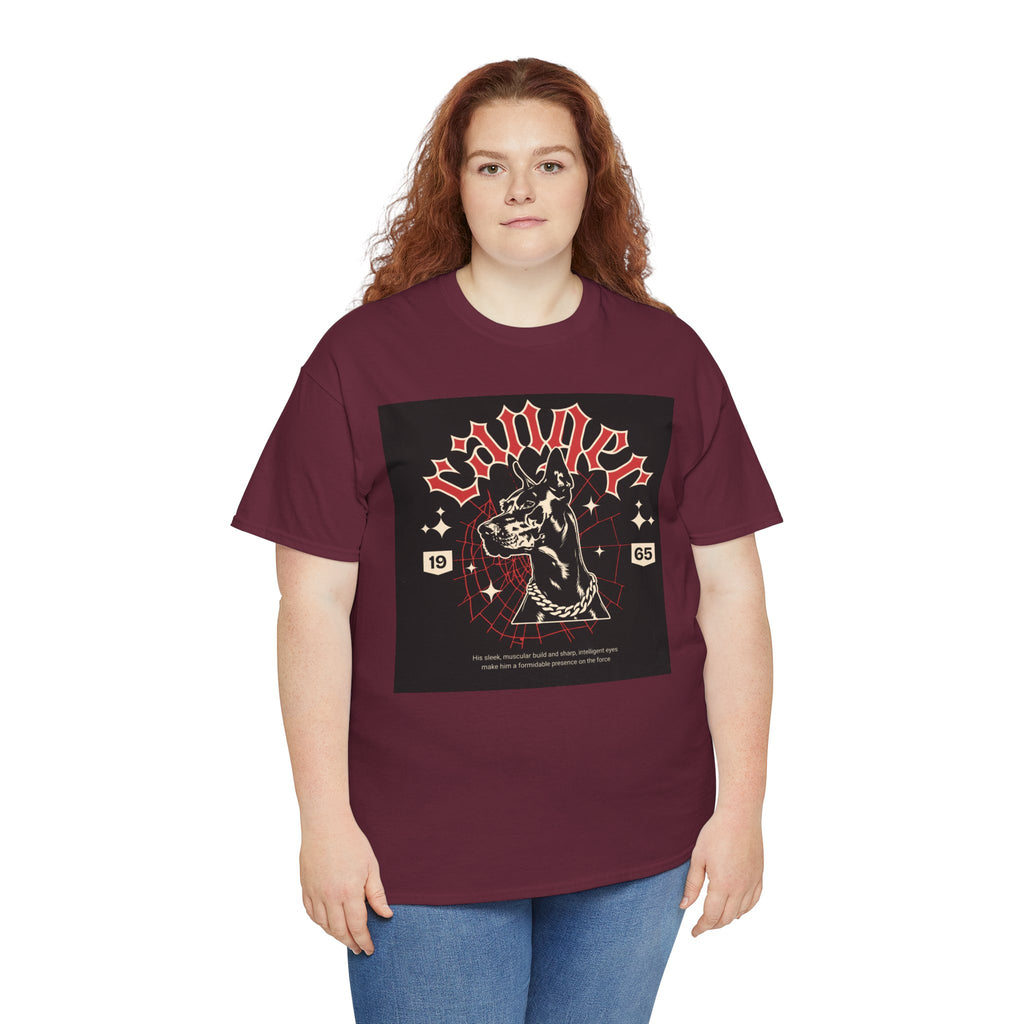 Vintage Gothic Cat Tee — 'Witchery' Retro Occult Graphic T-Shirt