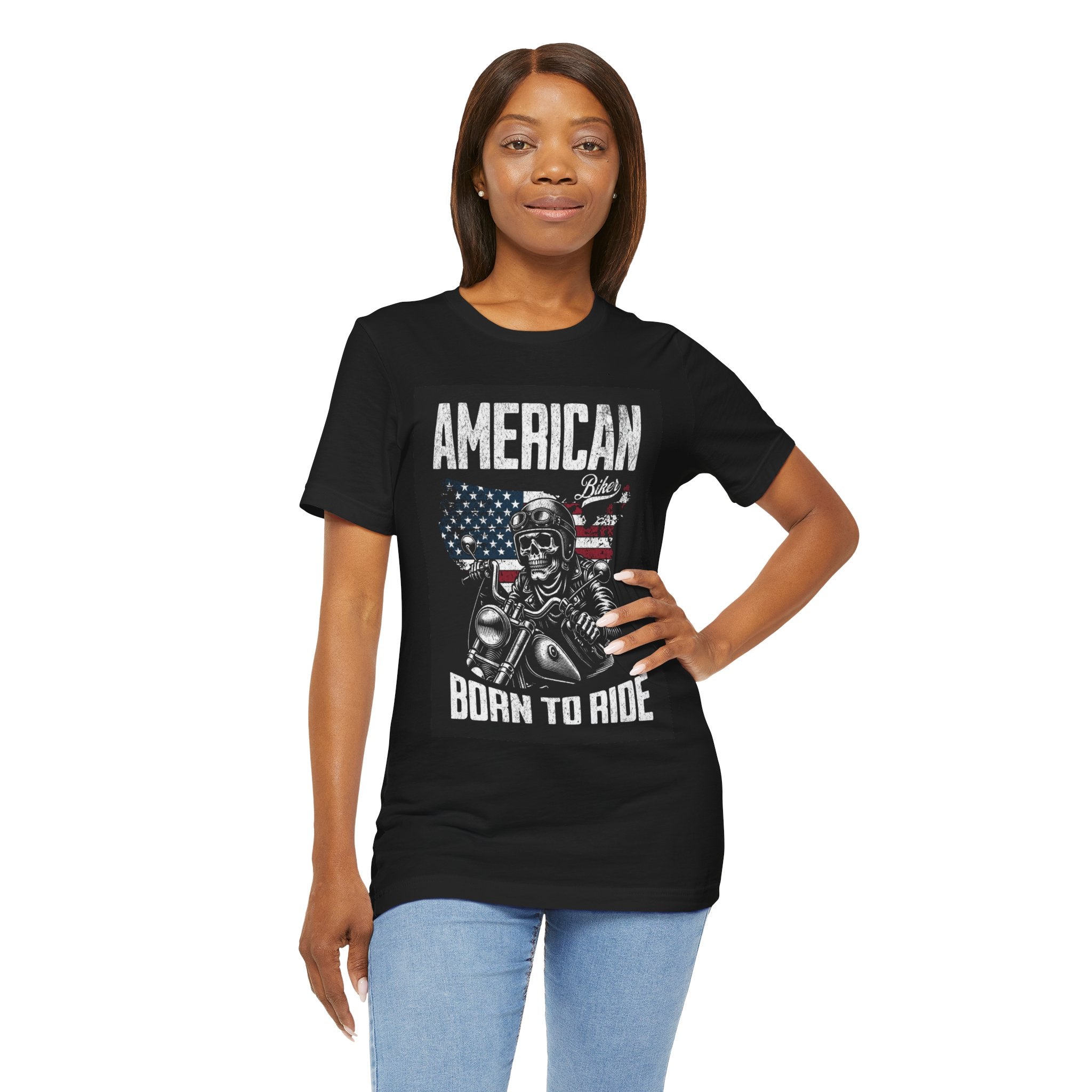 Born to Ride American Biker T-Shirt