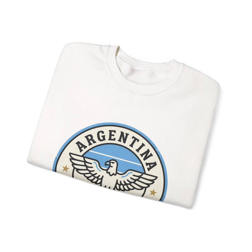 Argentina Fútbol Crest Sweatshirt | Soccer Country Pride, Nacional Colors
