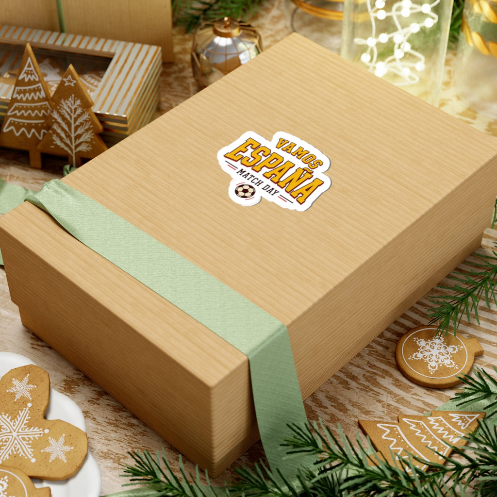 Vamos España Match Day Sticker | Spain Soccer Pride, Red & Yellow