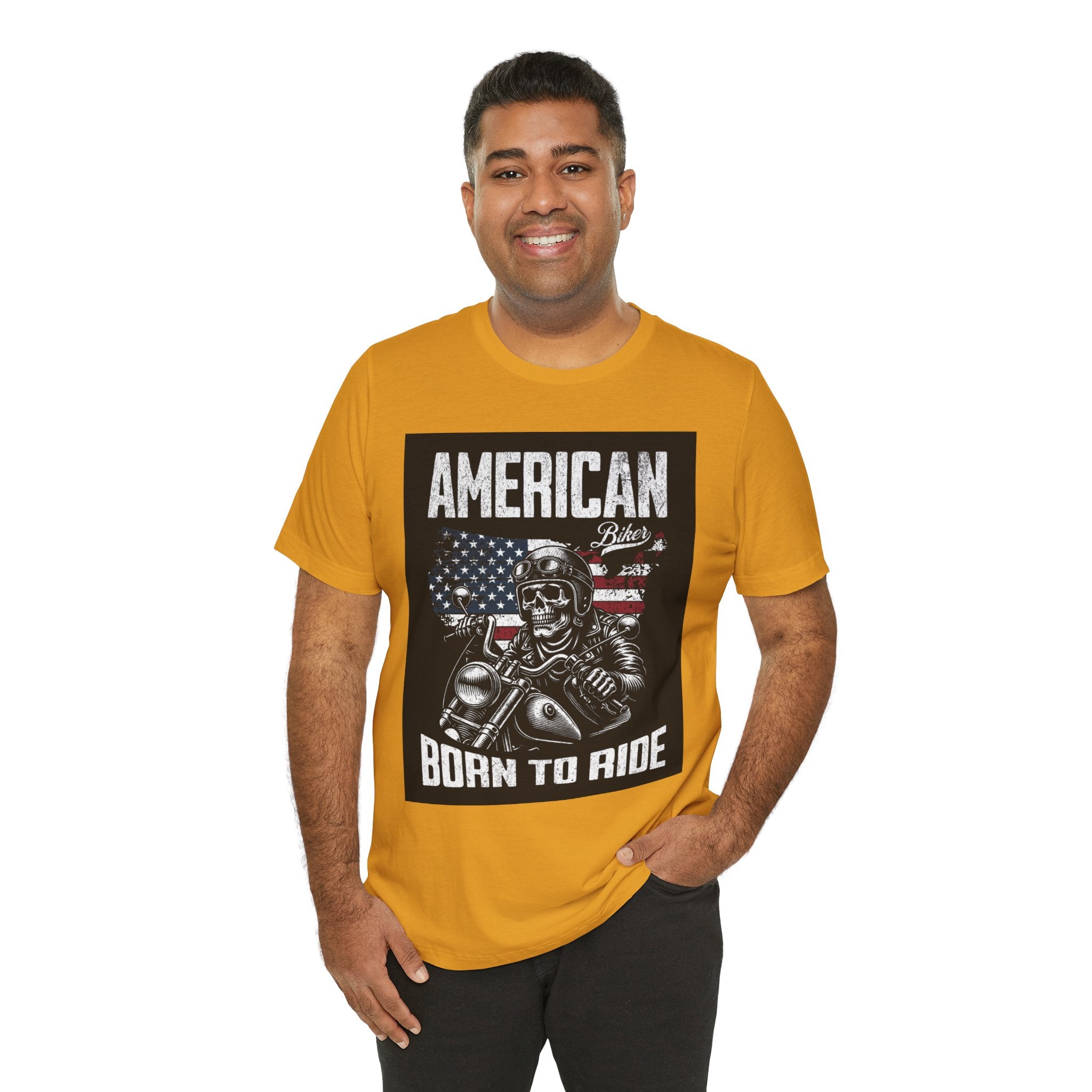 Born to Ride American Biker T-Shirt
