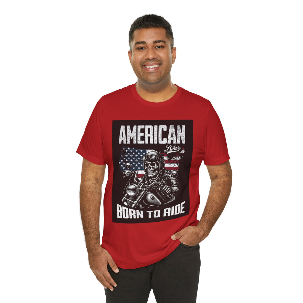 Born to Ride American Biker T-Shirt