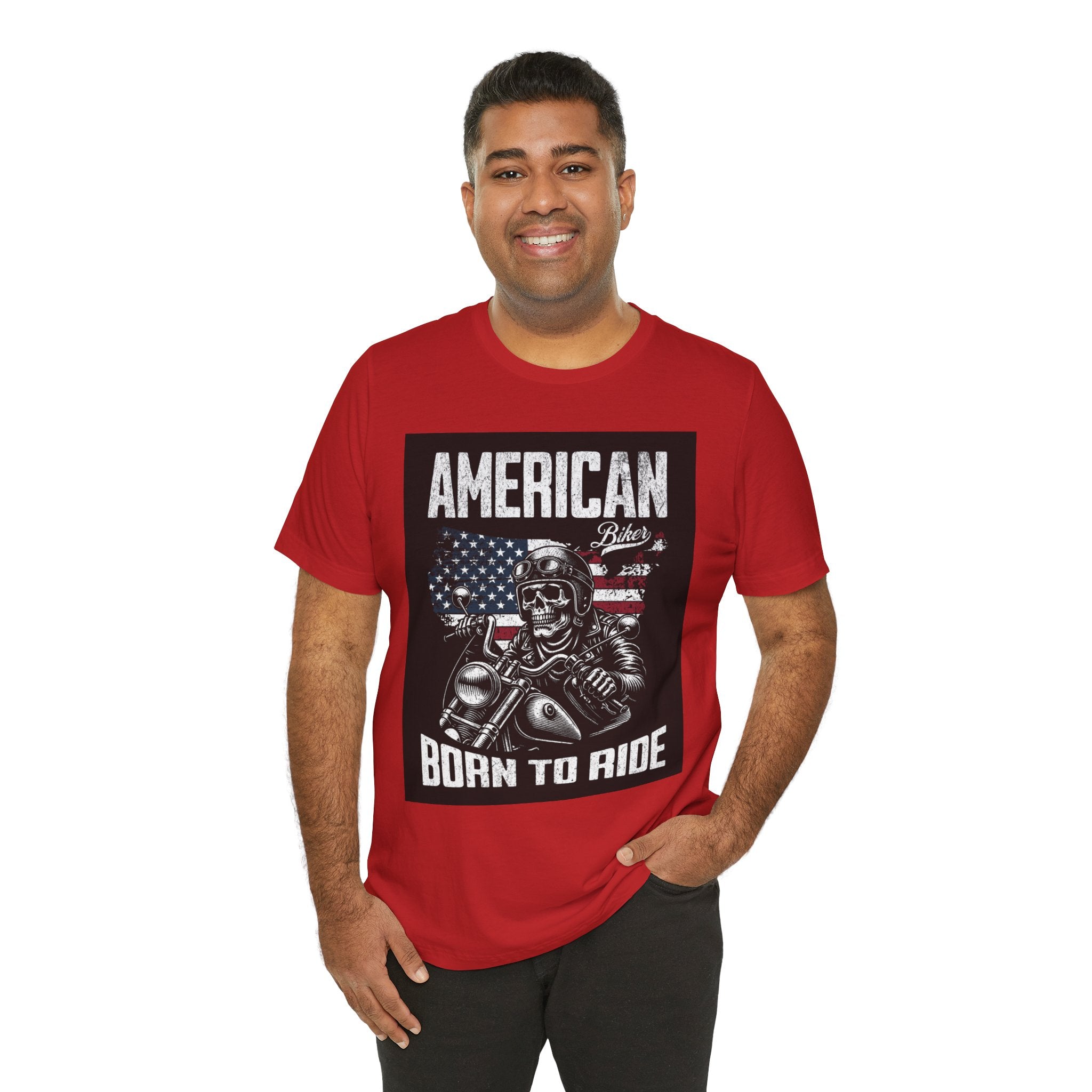 Born to Ride American Biker T-Shirt
