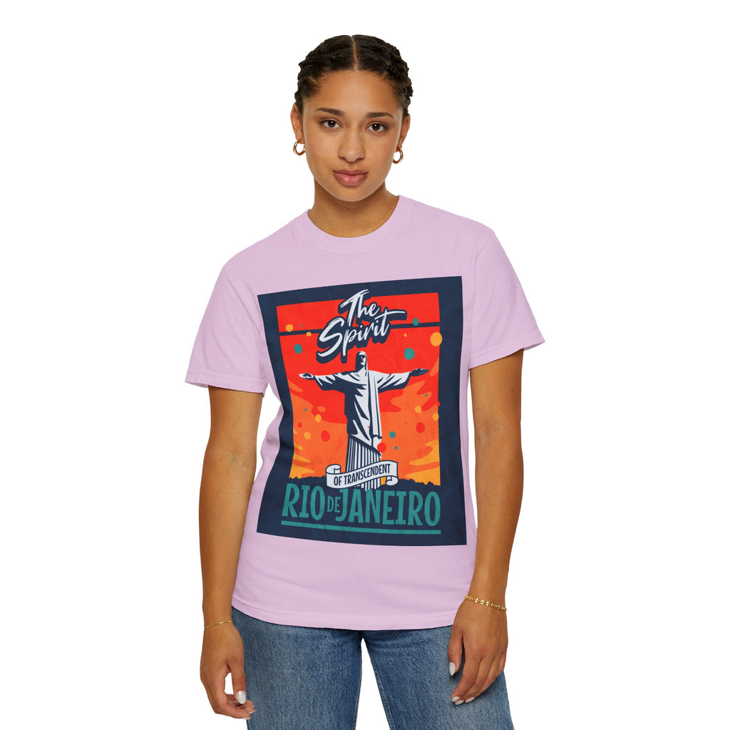 Rio de Janeiro Christ the Redeemer Poster T-Shirt — 'The Spirit' Graphic Tee