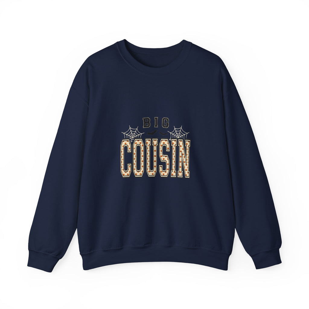 Big Cousin Sweatshirt | Halloween Family Shirts, Spooky Lettering