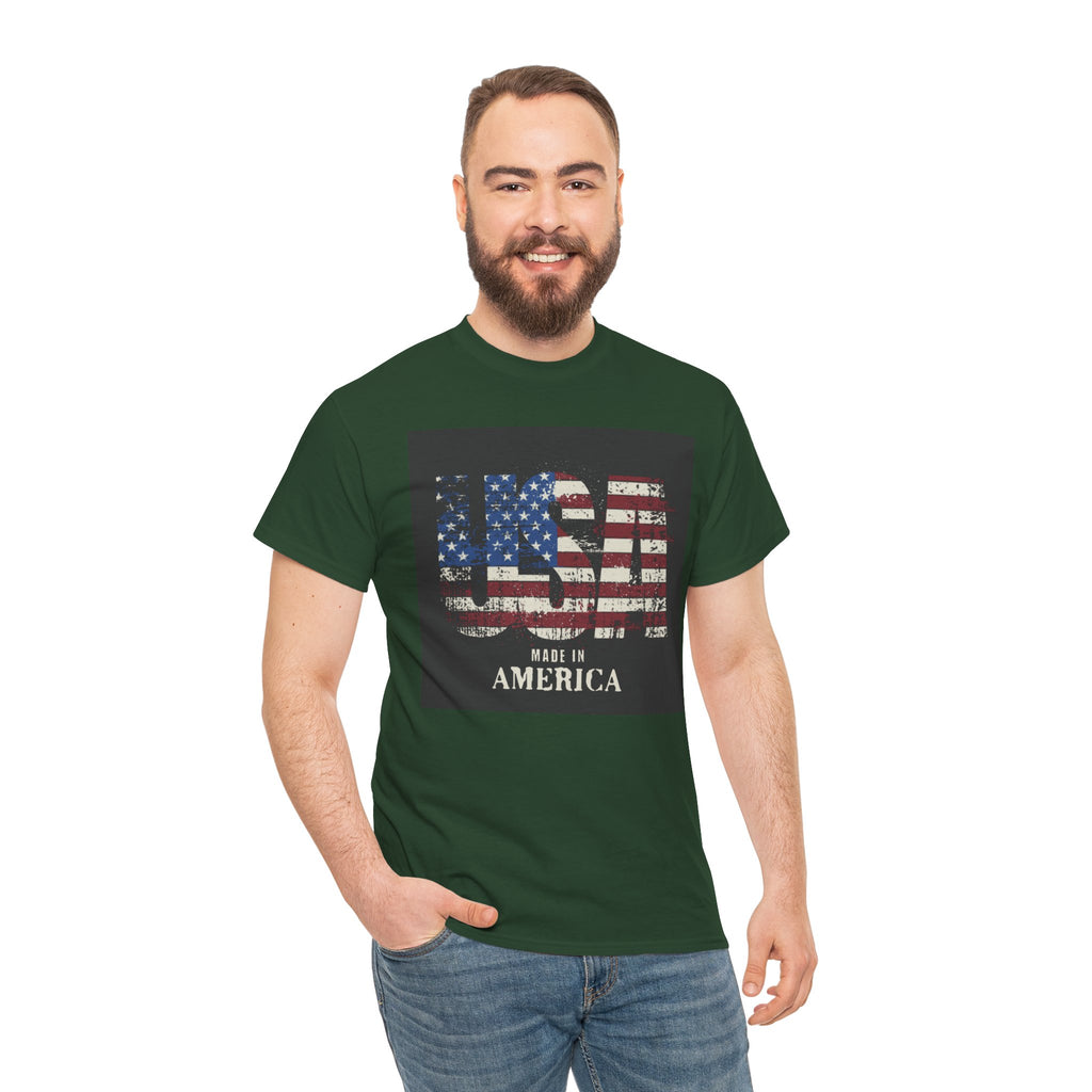 USA Flag 'Made in America' T-Shirt