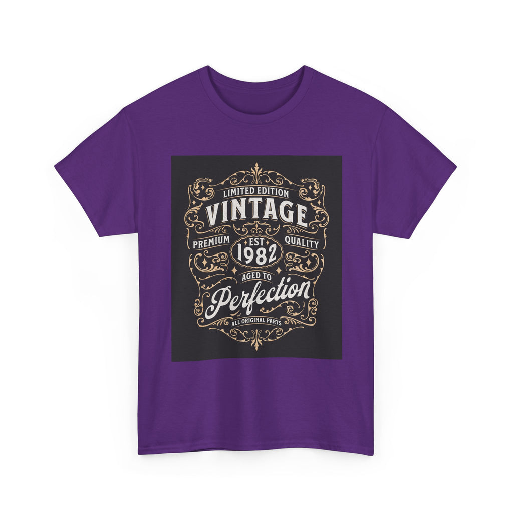 Vintage 1982 T-Shirt – Limited Edition Retro Birthday Gift