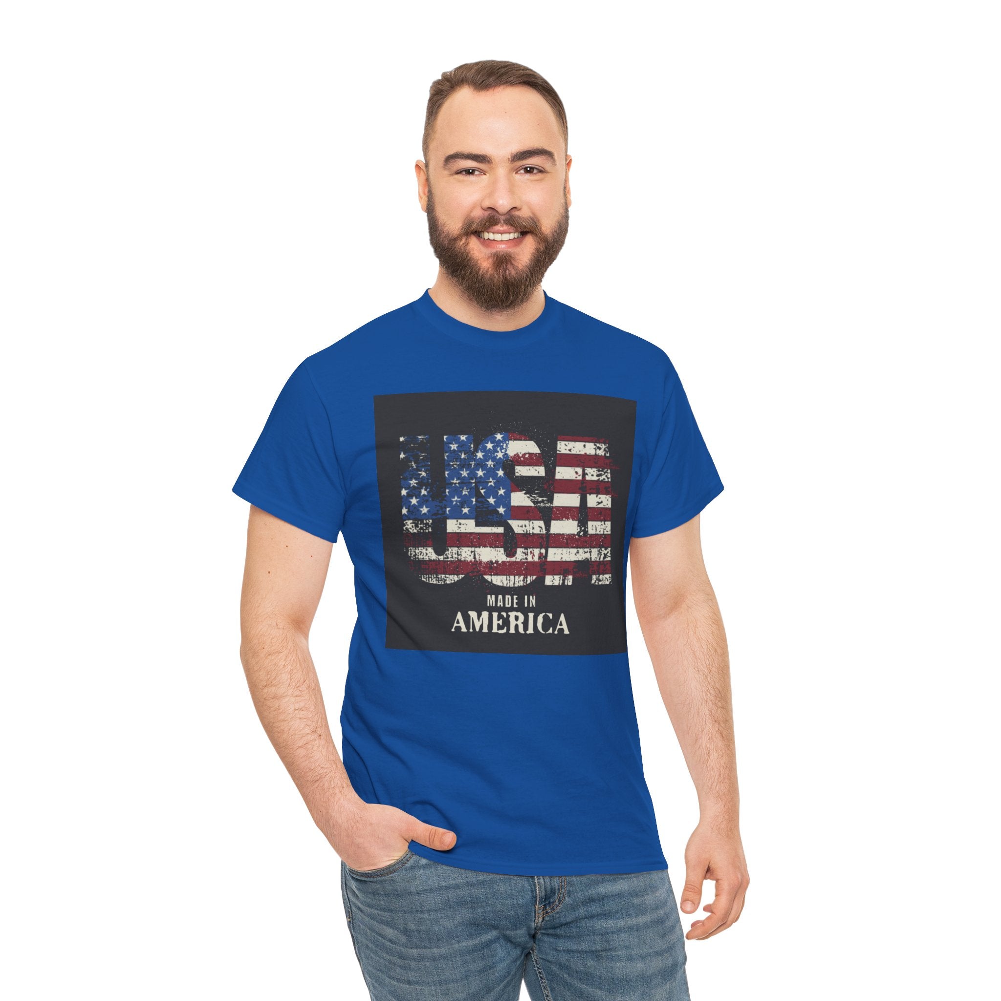 USA Flag 'Made in America' T-Shirt