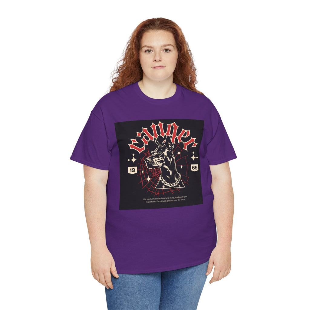 Vintage Gothic Cat Tee — 'Witchery' Retro Occult Graphic T-Shirt