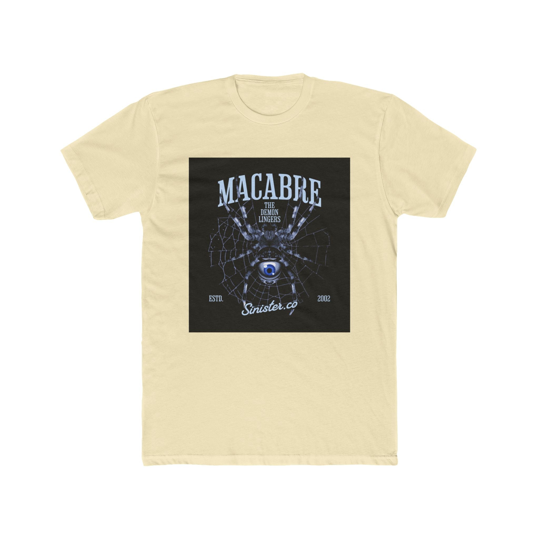 Macabre Spider Tee – 'Macabre' Graphic Horror T-Shirt