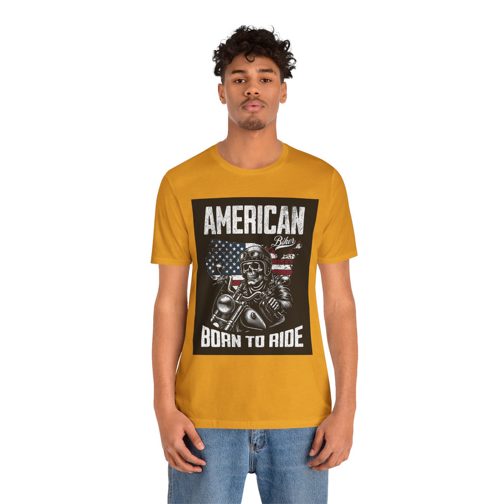 Born to Ride American Biker T-Shirt