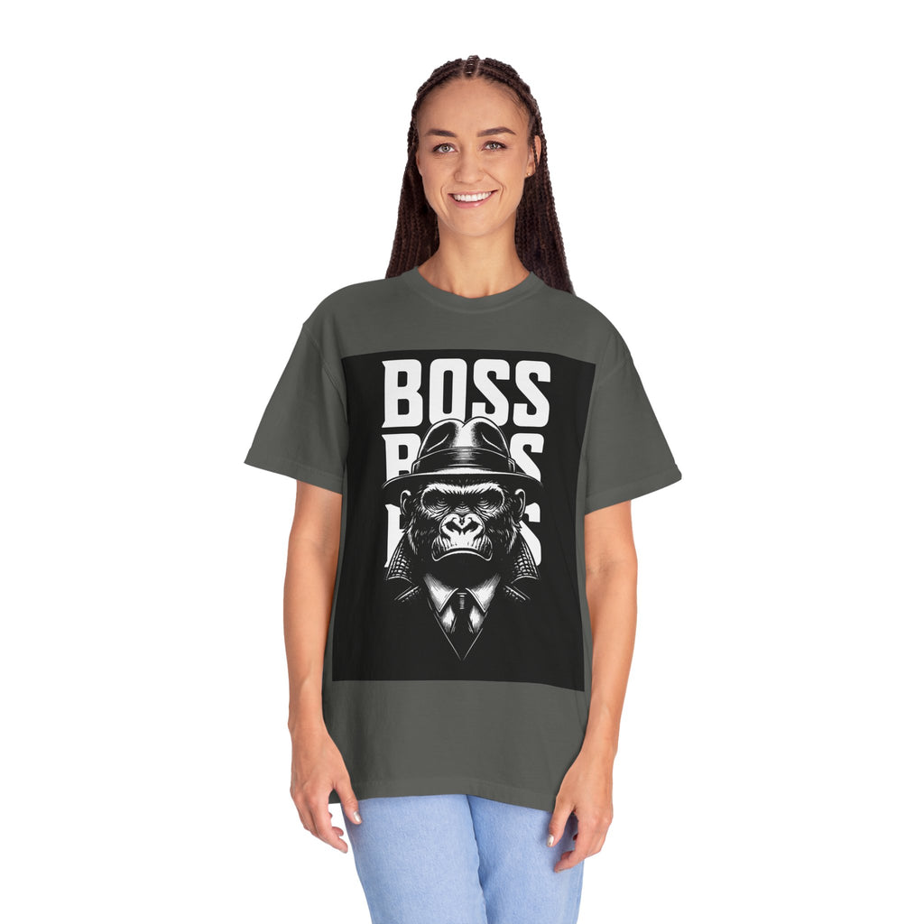 Boss Ape T-Shirt — Graphic "BOSS" Monkey Suit Tee