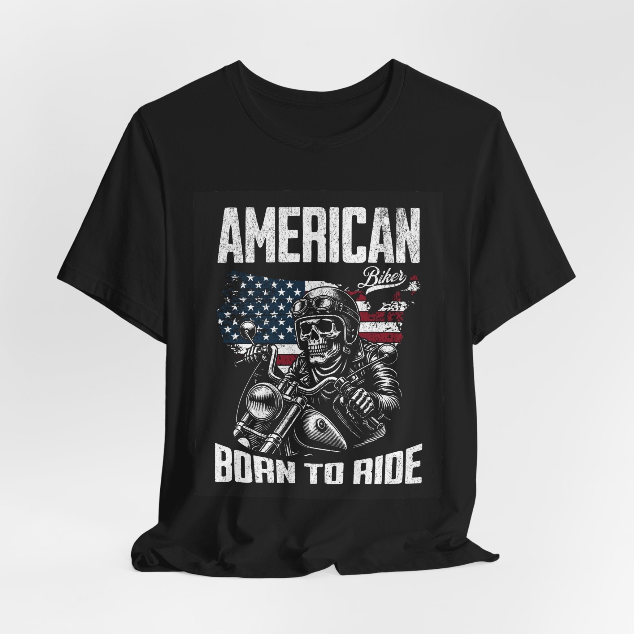 Born to Ride American Biker T-Shirt