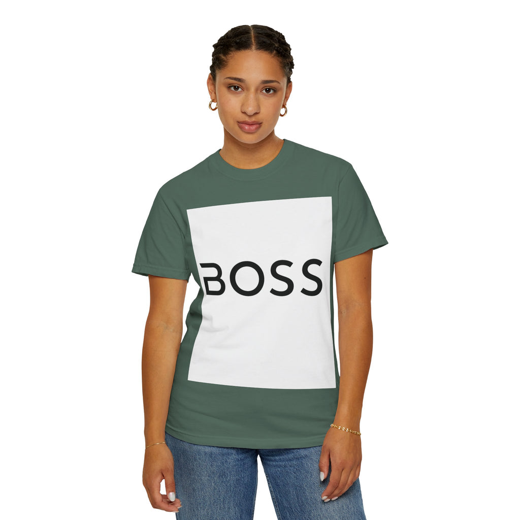 BOSS Graphic T-Shirt — Bold Minimalist Logo Tee for Confident Style