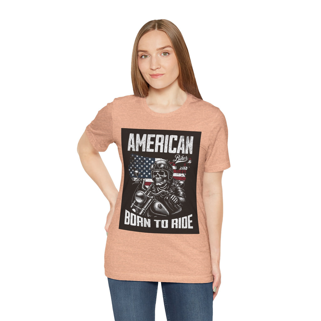 Born to Ride American Biker T-Shirt