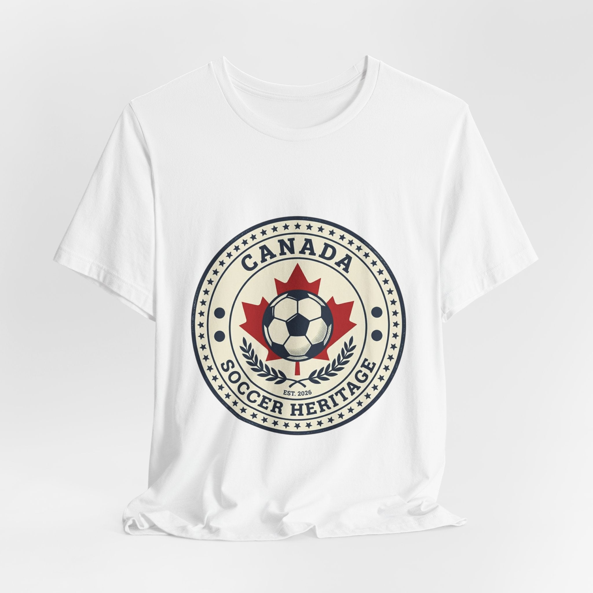 Canada Soccer Heritage Tee | Retro Soccer, Patriotic Fan Shirt