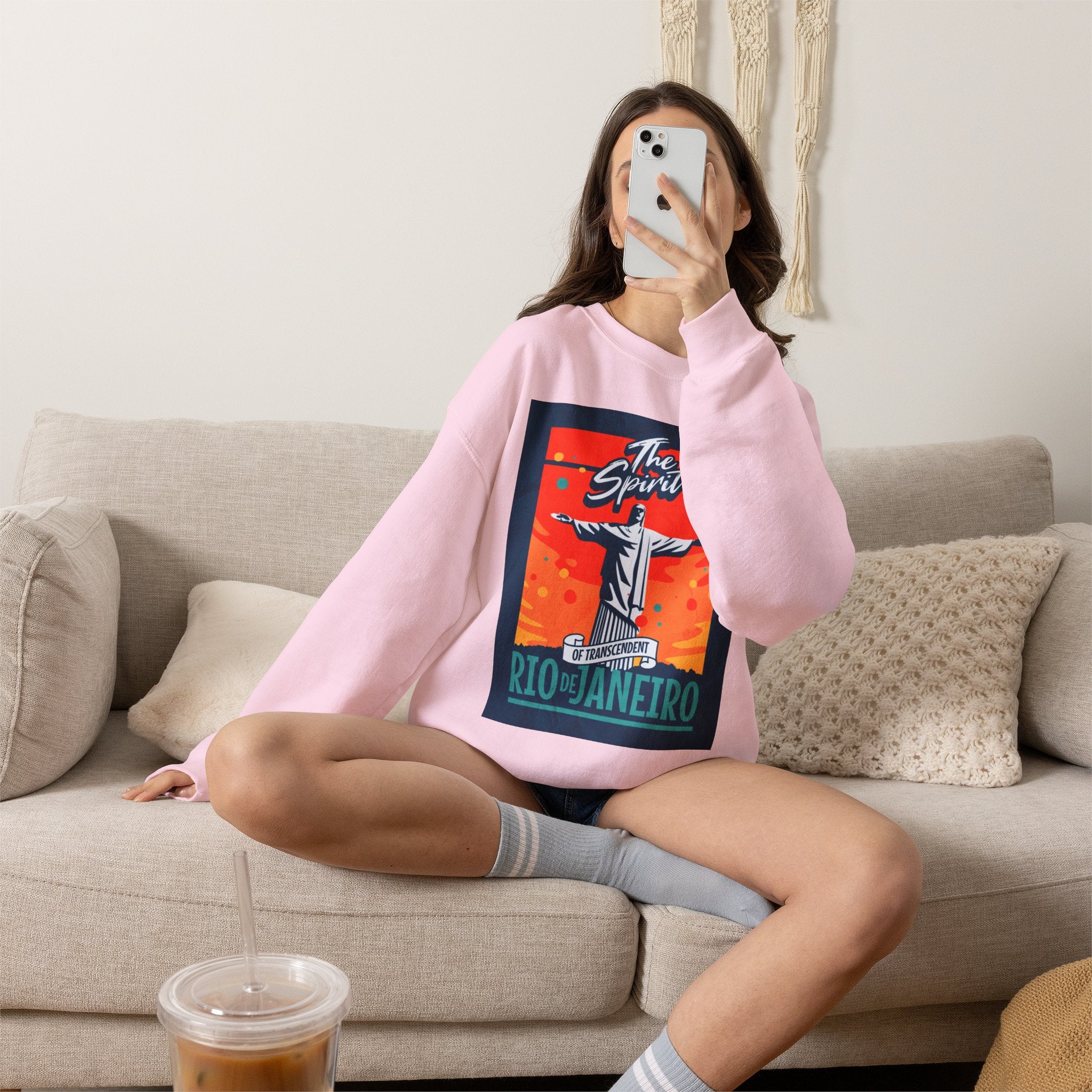 Rio de Janeiro 'The Spirit' Crewneck Sweatshirt