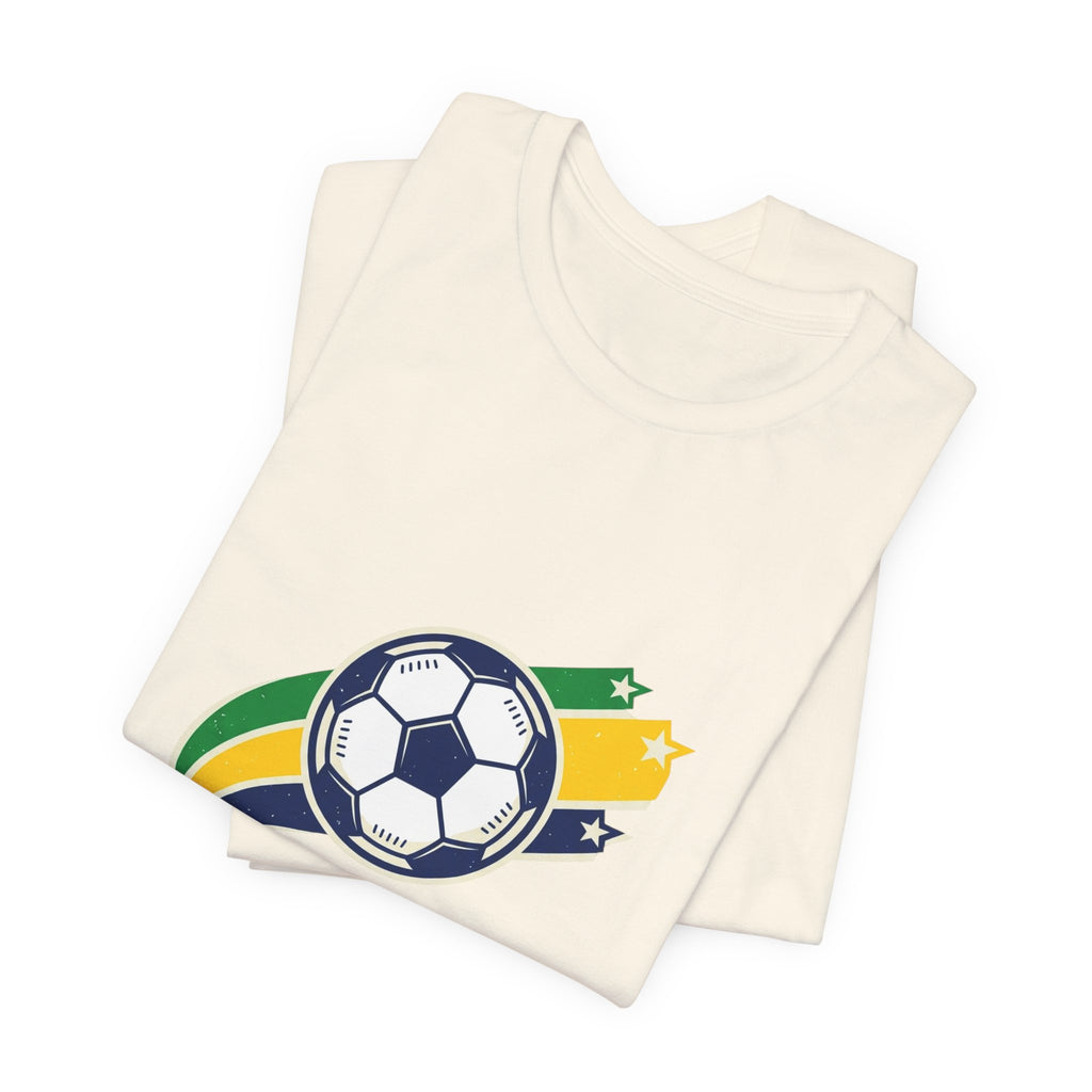 Futebol Brasil Soccer Tee | Brazil Flag Colors, National Pride Shirt