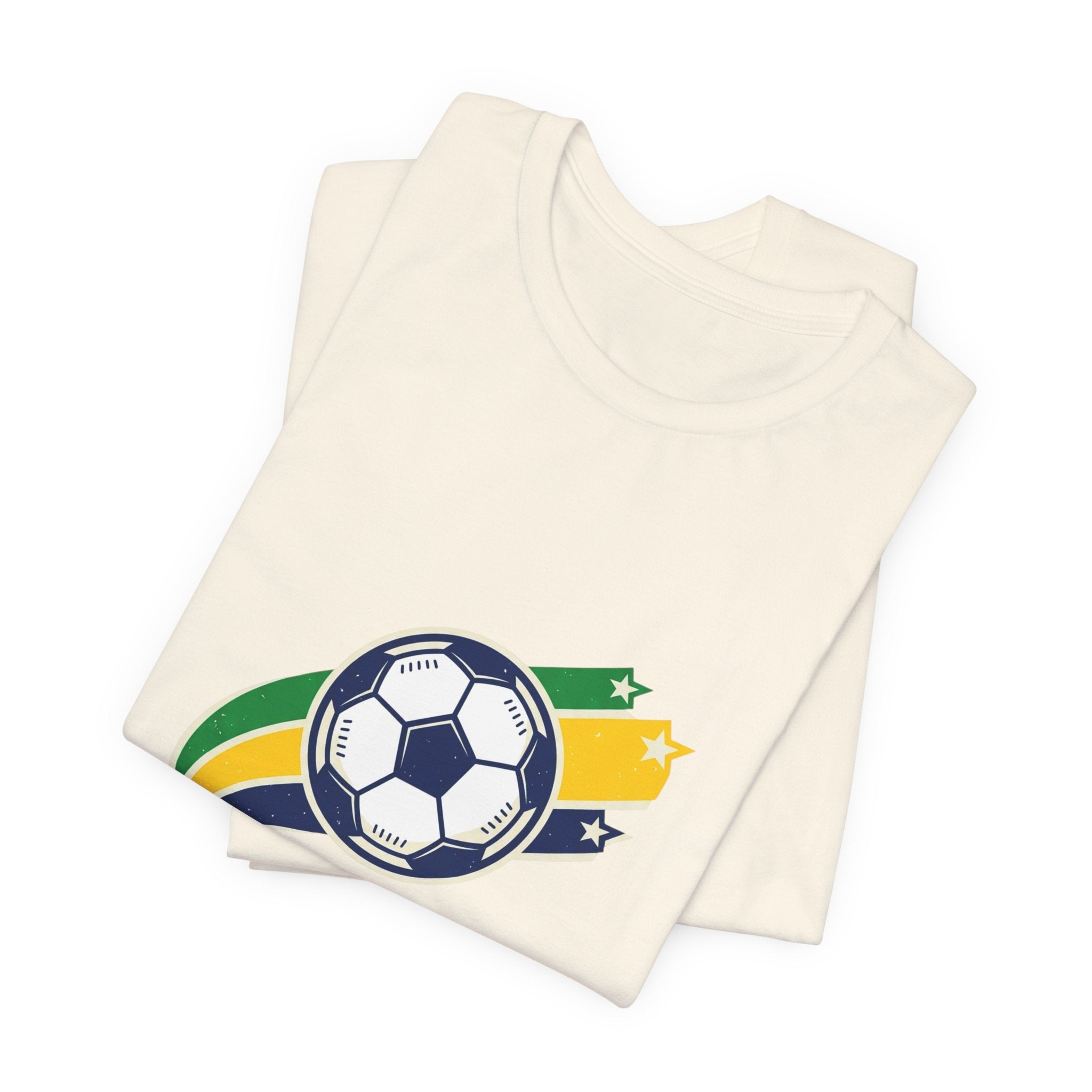 Futebol Brasil Soccer Tee | Brazil Flag Colors, National Pride Shirt