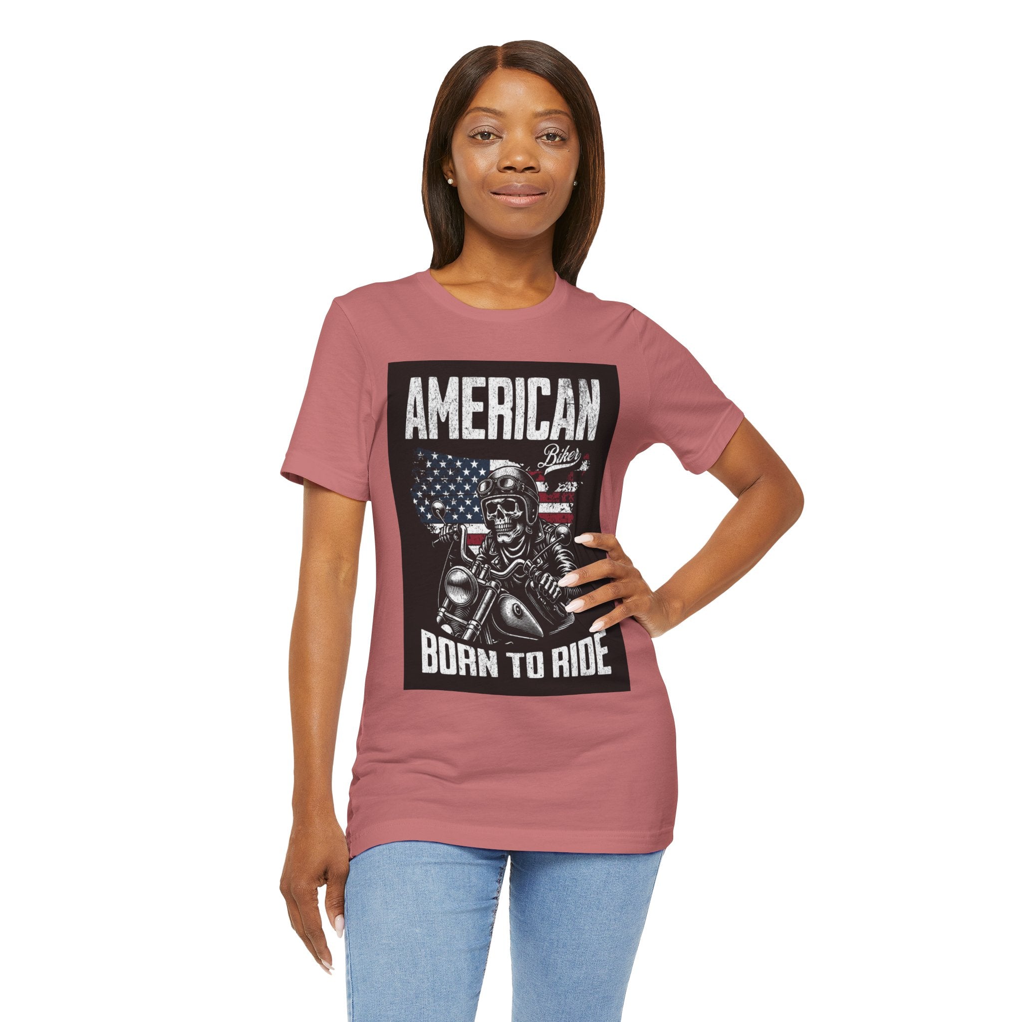 Born to Ride American Biker T-Shirt